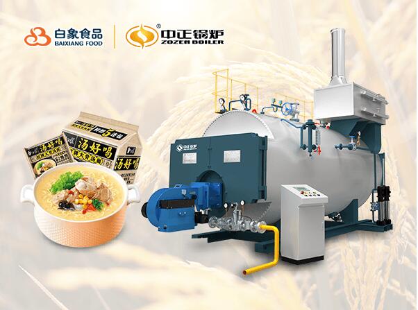 WNS系列燃氣鍋爐低氮技術(shù)成熟 中正鍋爐與白象食品達成合作